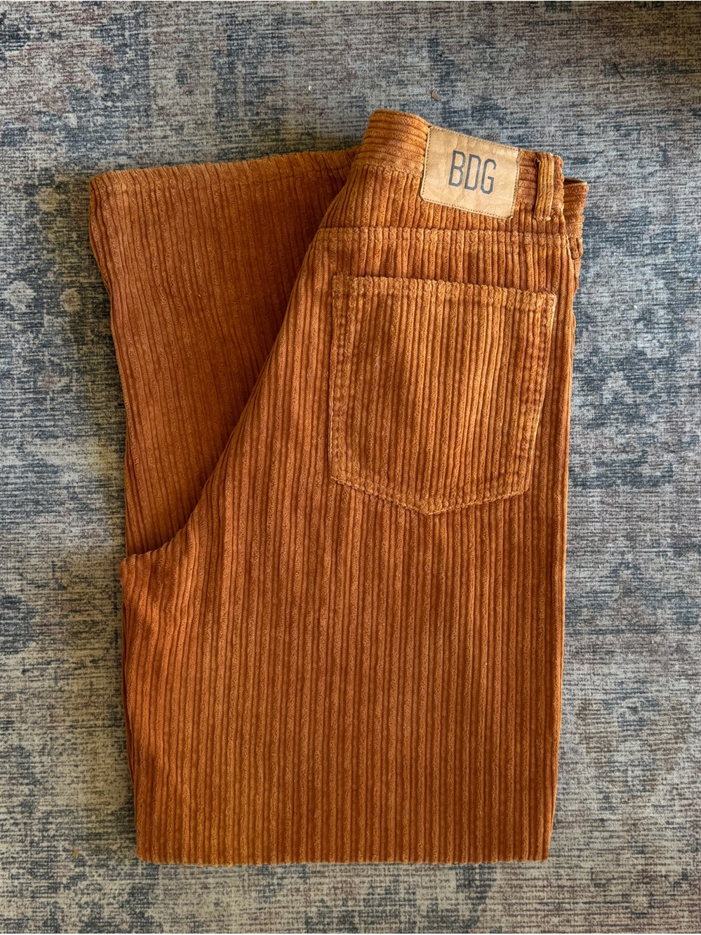 BDG Corduroy Jeans in Rust Brown
